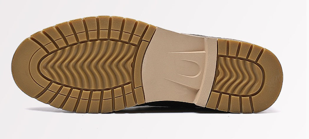 Casual Lace Up Shoes for Men in Faux Suede