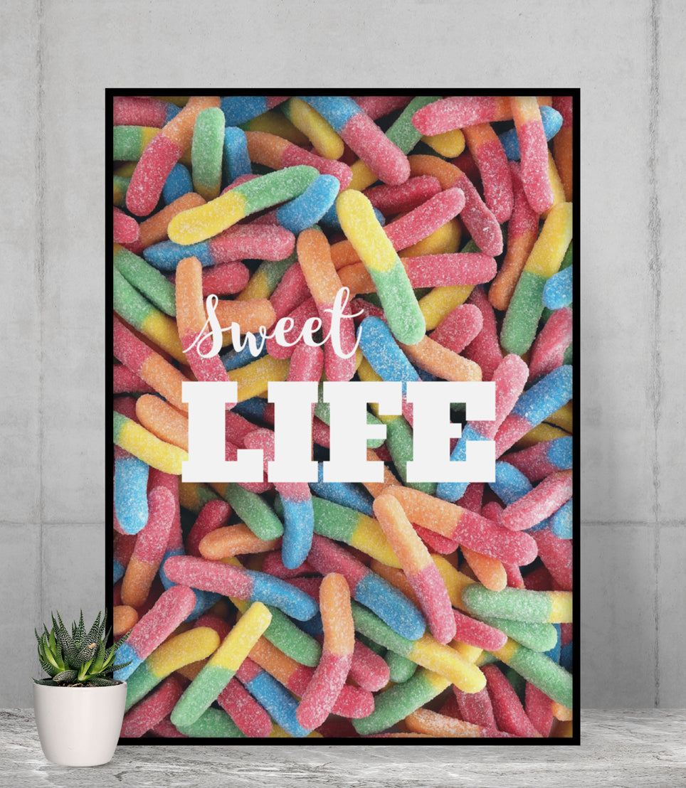 Gummy Candy Poster - Indulge in the Delightful World of Sweetness