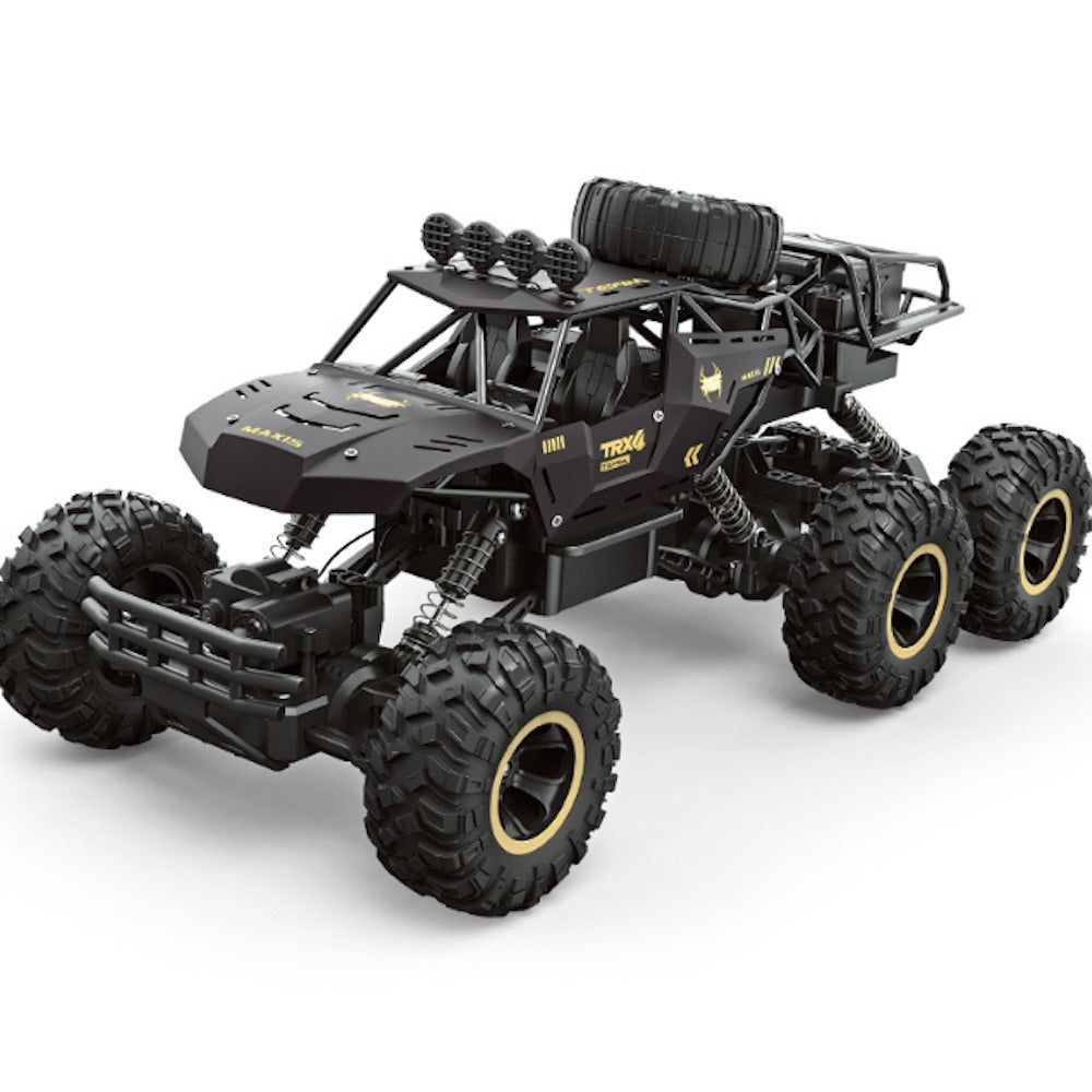 High Speed 1/12 Scale 4WD Monster Truck with 6 Wheels and Remote Control - Dragon Edition