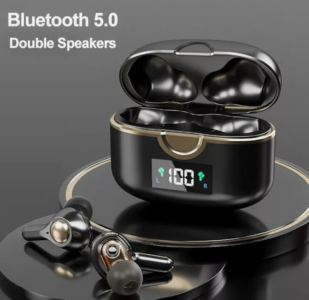 Powerful Bass Touch Bluetooth 5.0 T22PRO Earbuds with a Ninja Dragon Twist