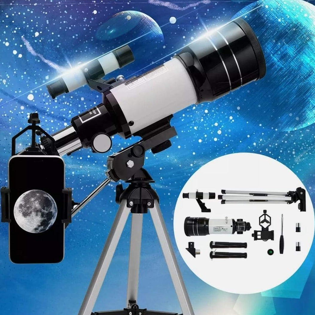 Astronomical Toy Telescope for Exploring the Night Sky and Spotting UFOs