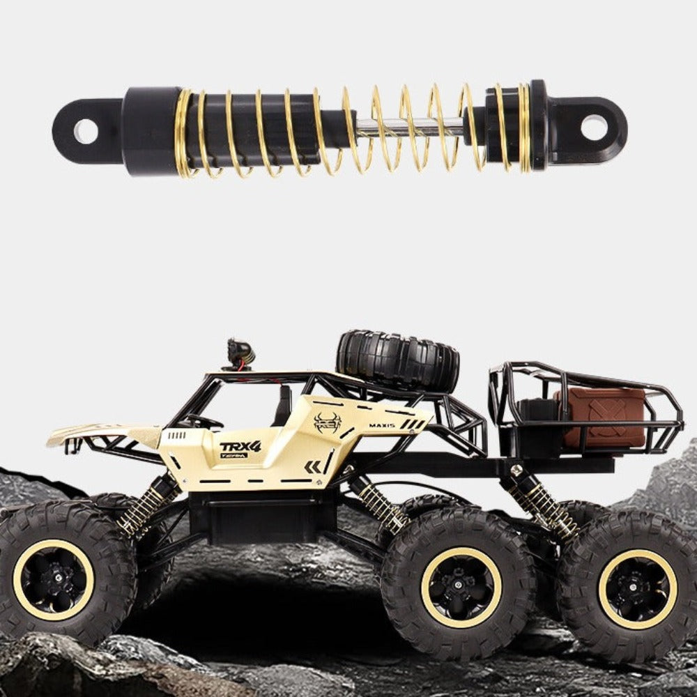 High Speed 1/12 Scale 4WD Monster Truck with 6 Wheels and Remote Control - Dragon Edition