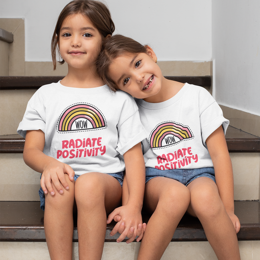 Radiate Positivity T-Shirt for Girls