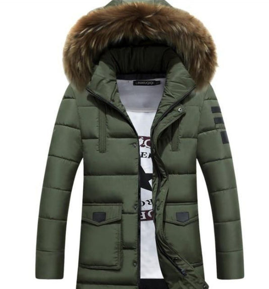 Winter Hooded Jacket for Men