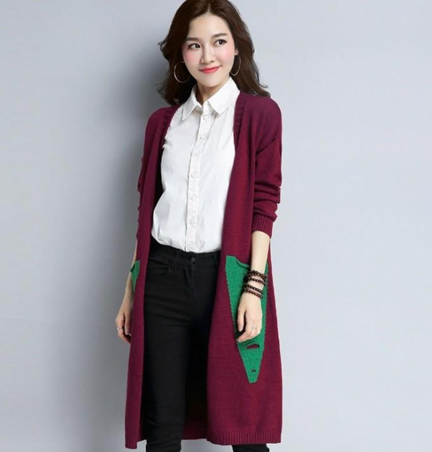 Mid Length Ladies' Cardigan