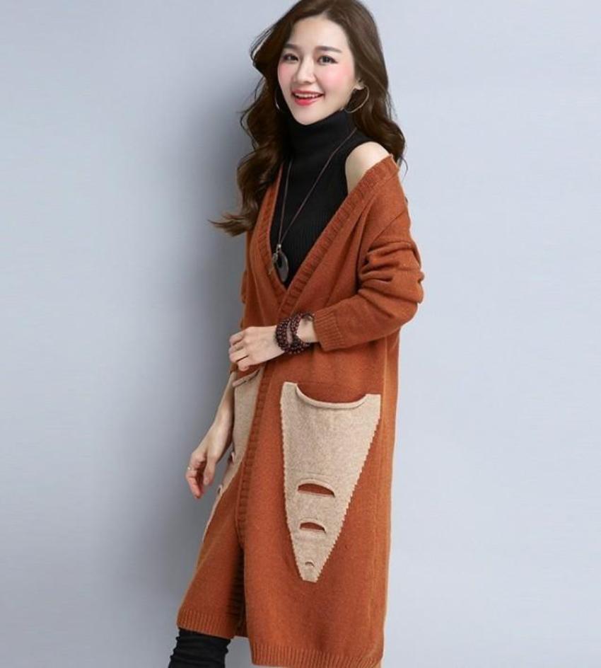 Mid Length Ladies' Cardigan