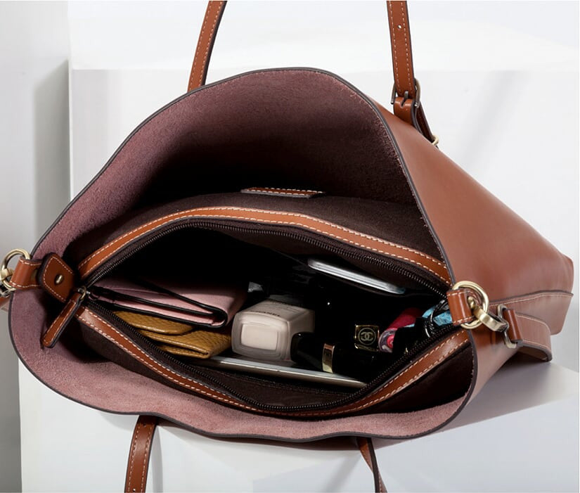 Large Women's Tote Bag with Extended Straps
