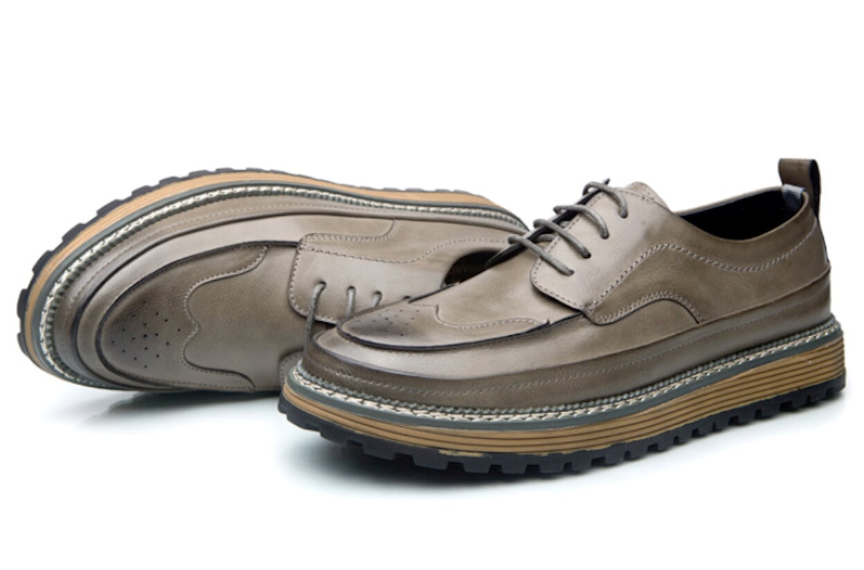 Retro Derby Footwear for Men