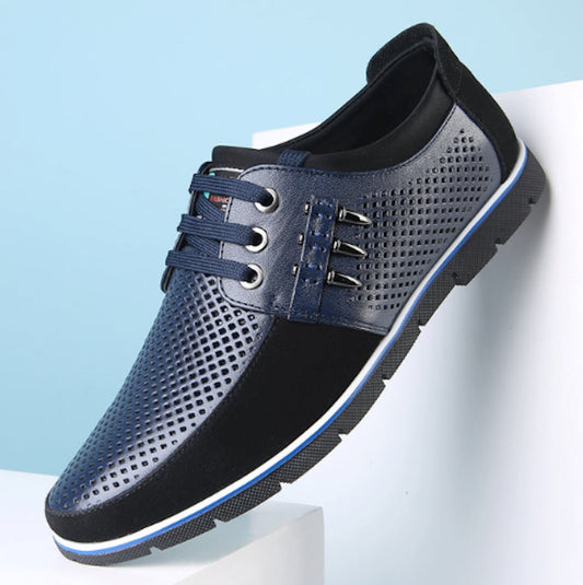 Two Tone Casual Lace Up Men's Footwear