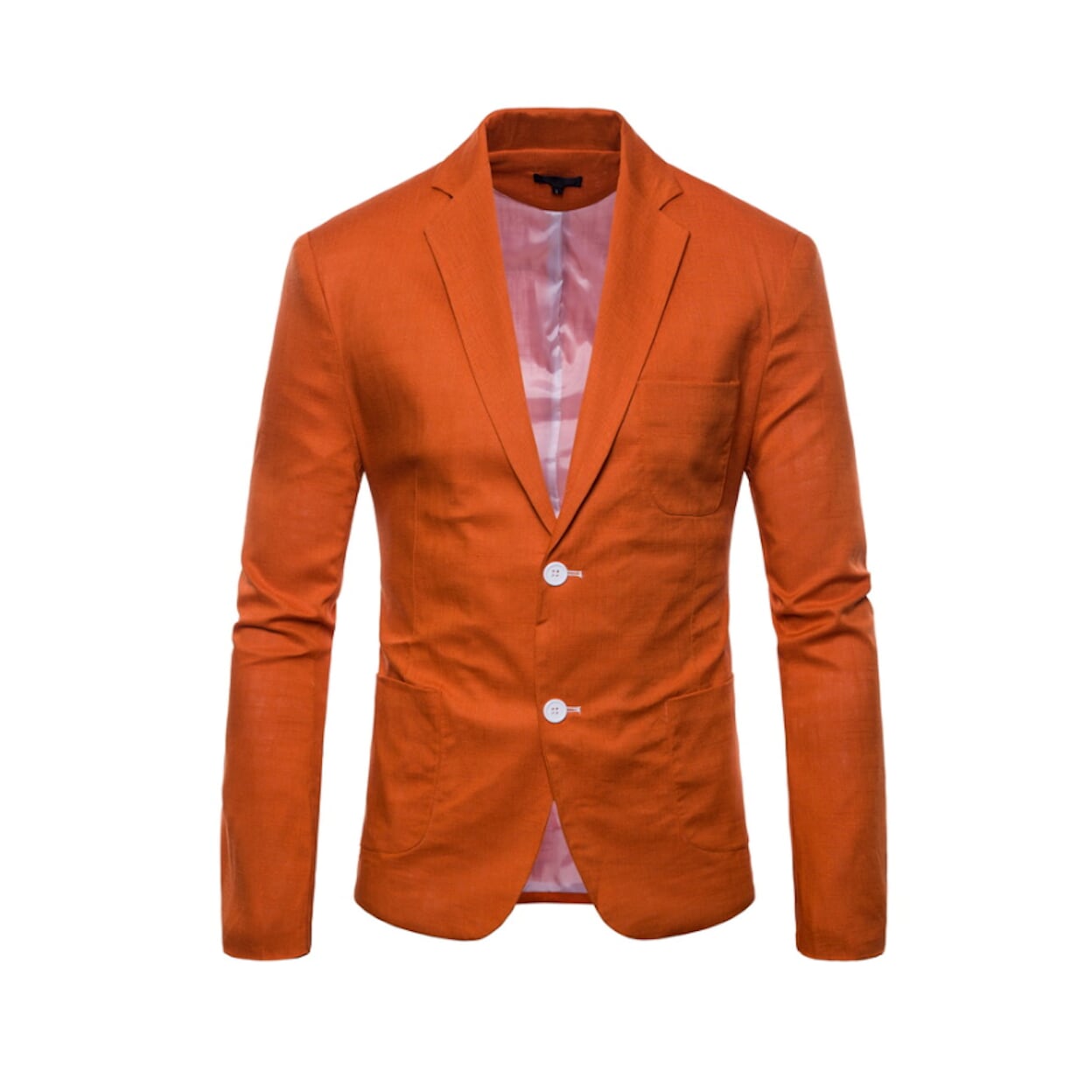 Linen Blazer for Men - Two Button Stylish Jacket