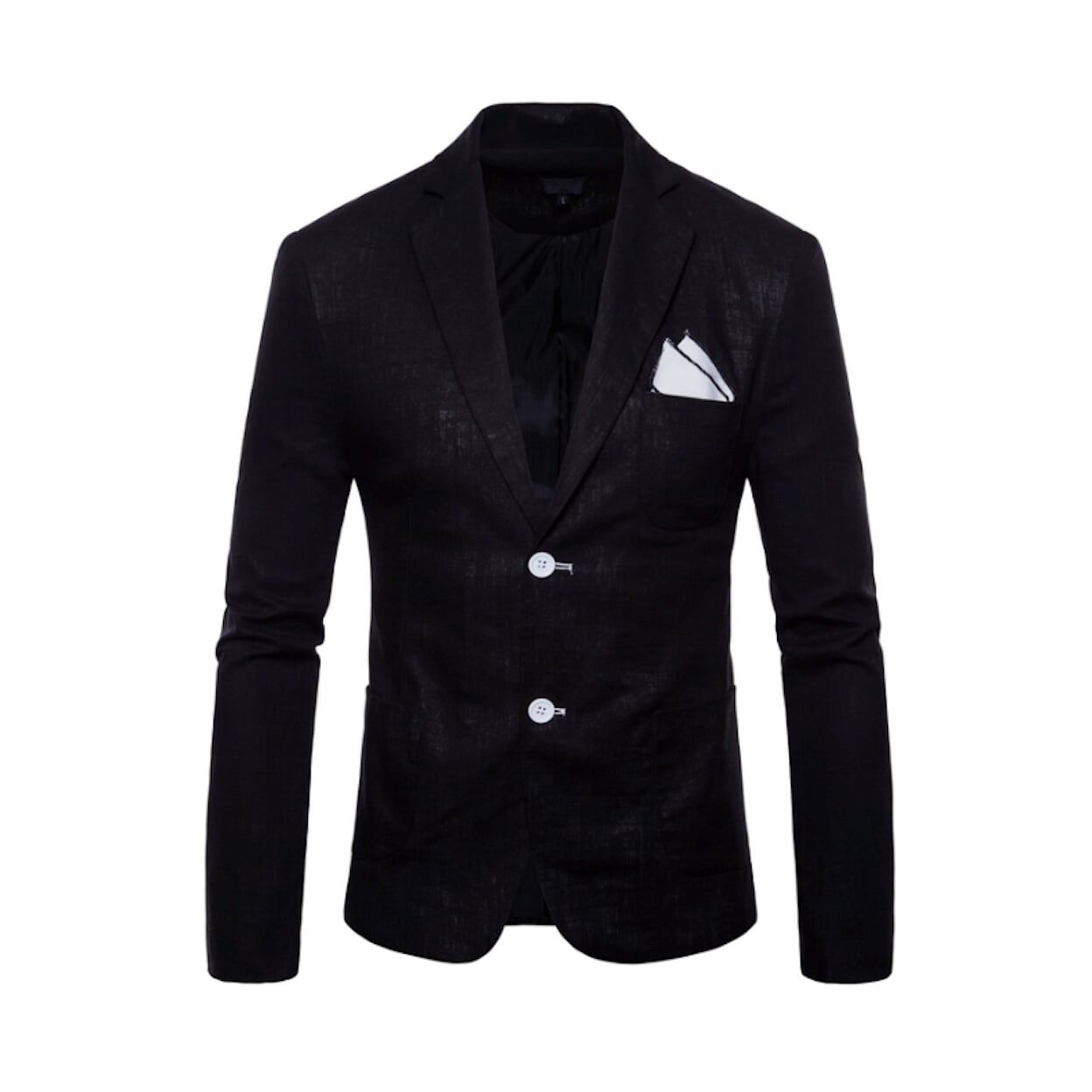 Linen Blazer for Men - Two Button Stylish Jacket