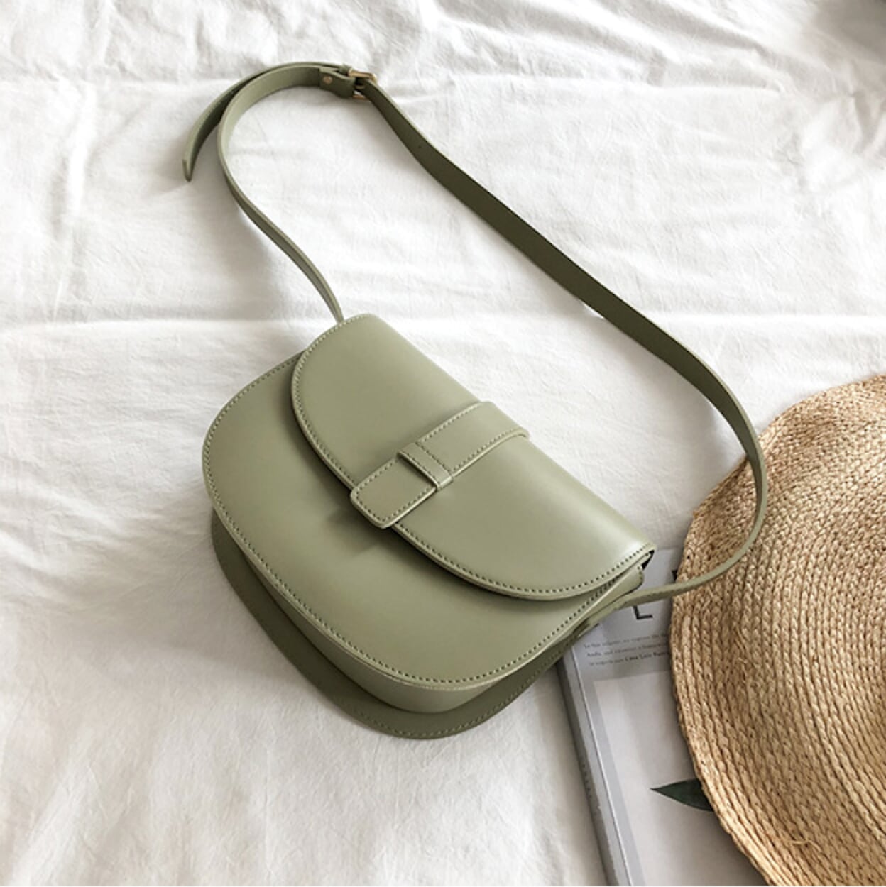 Snap Closure Crossbody Bag for Women
