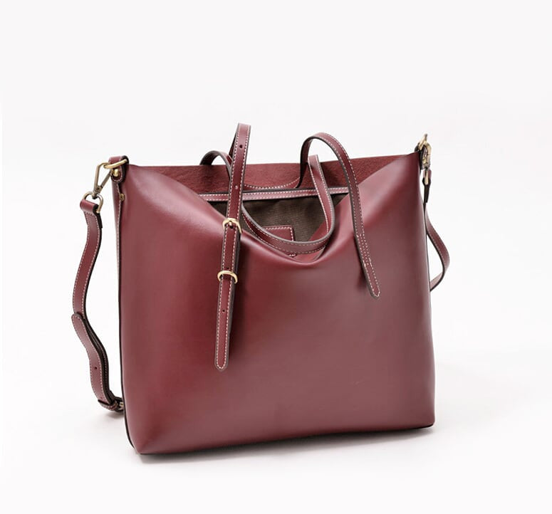 Large Women's Tote Bag with Extended Straps