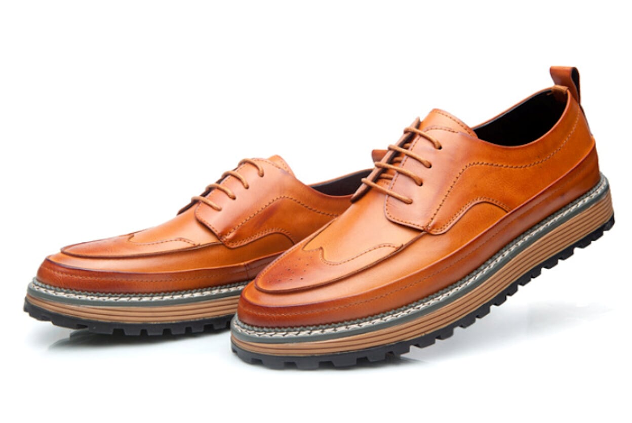 Retro Derby Footwear for Men