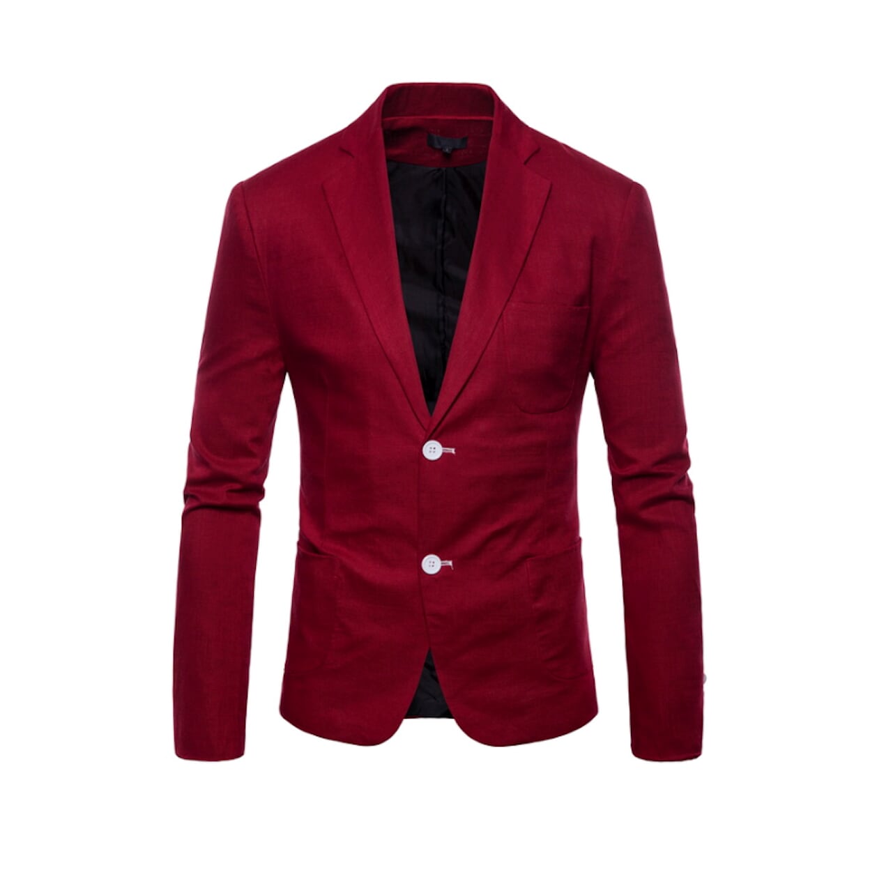 Linen Blazer for Men - Two Button Stylish Jacket