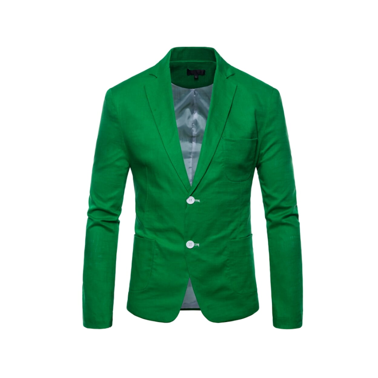 Linen Blazer for Men - Two Button Stylish Jacket