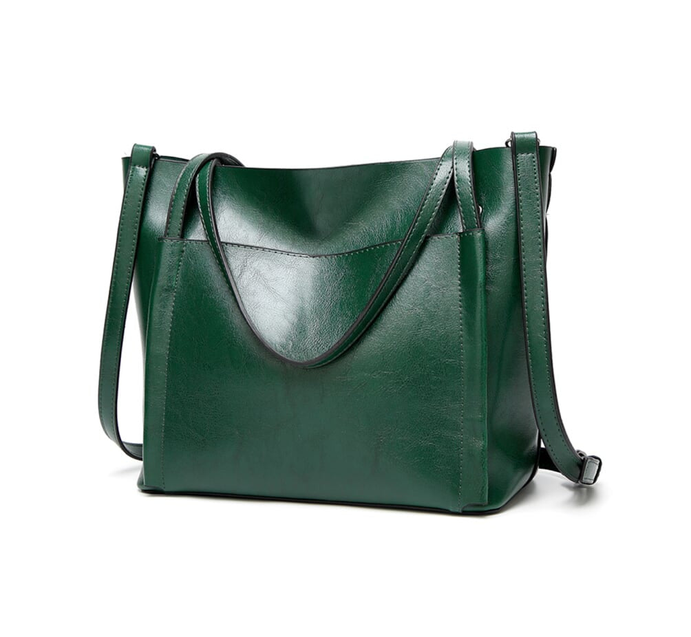 Urban Chic Faux Leather Tote Bag