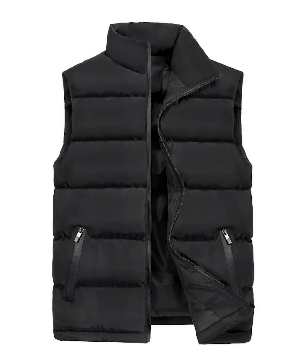 Casual Men's Insulated Sleeveless Jacket