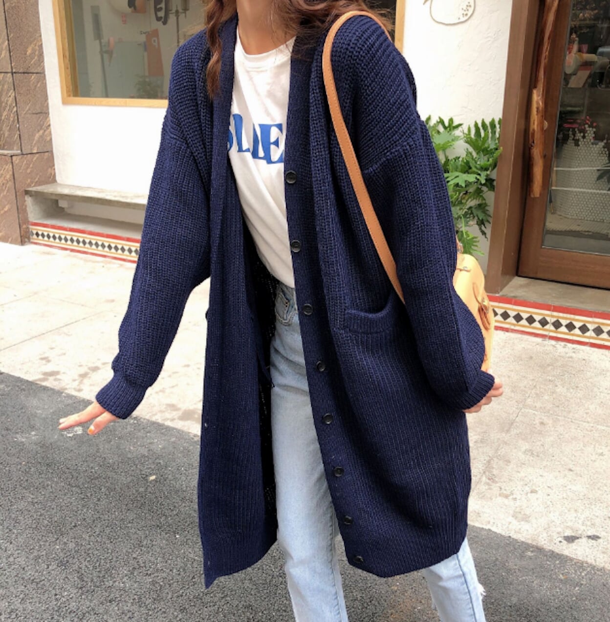 Long Cardigan for Women with Convenient Pockets for Everyday Wear