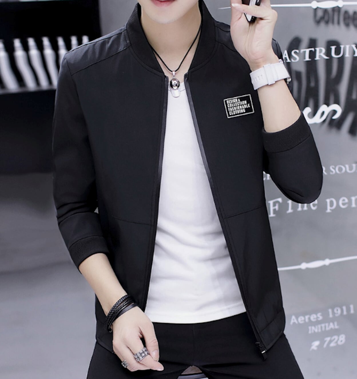 Casual Men's Bomber Jacket