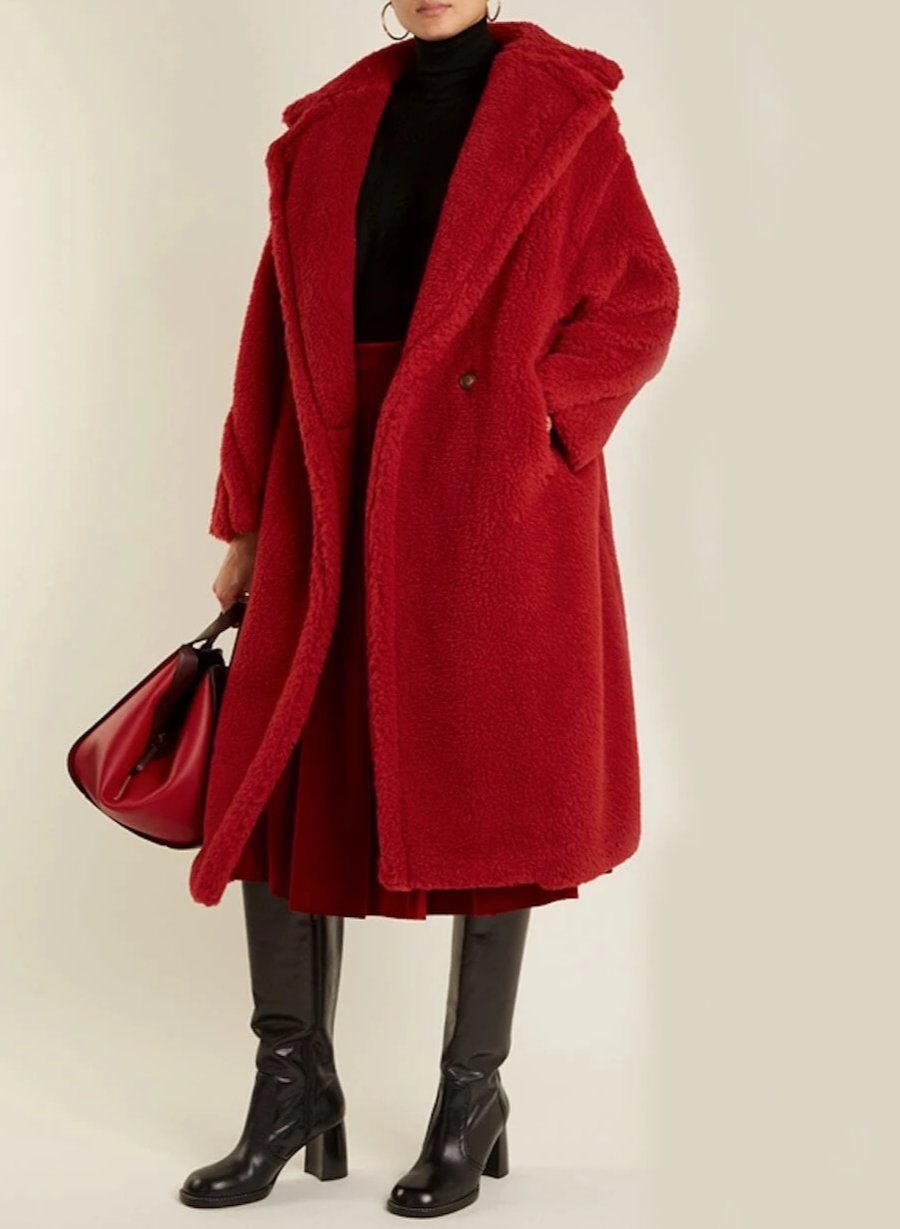 Faux Fur Teddy Overcoat for Women
