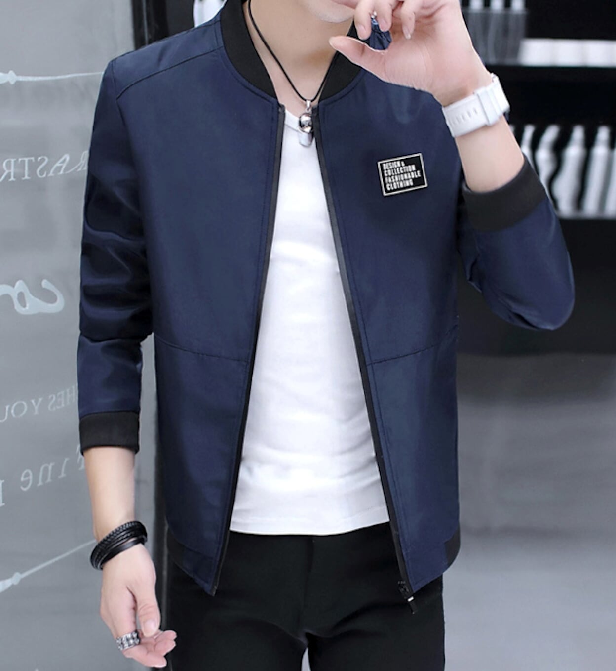 Casual Men's Bomber Jacket