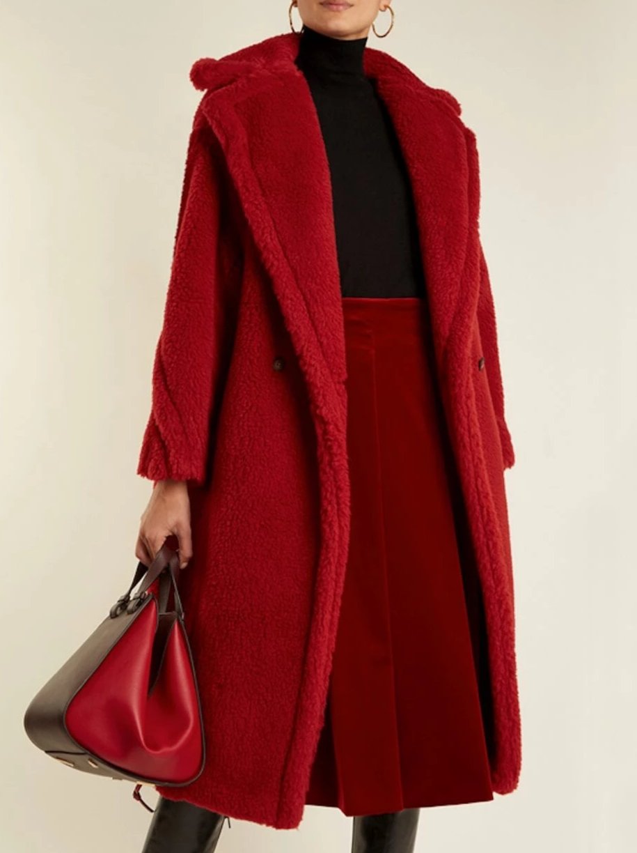 Faux Fur Teddy Overcoat for Women