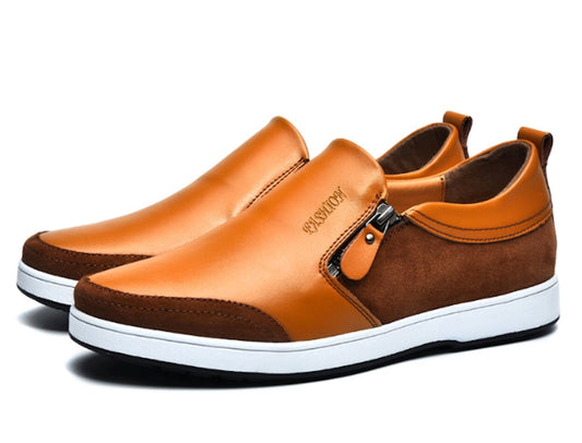 Side Zippered Men's Slip-On