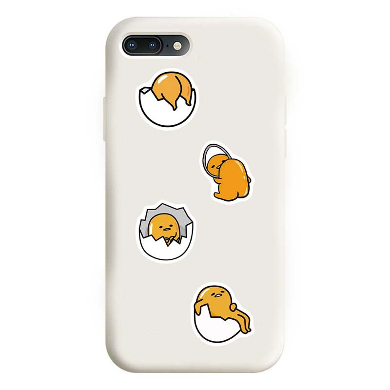 Kawaii Egg Laptop Decal Stickers