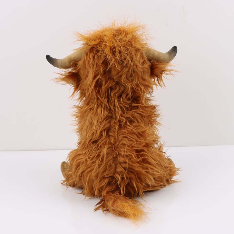 Highland Cow Plush Toy - Baby-Safe, Soft, Huggable