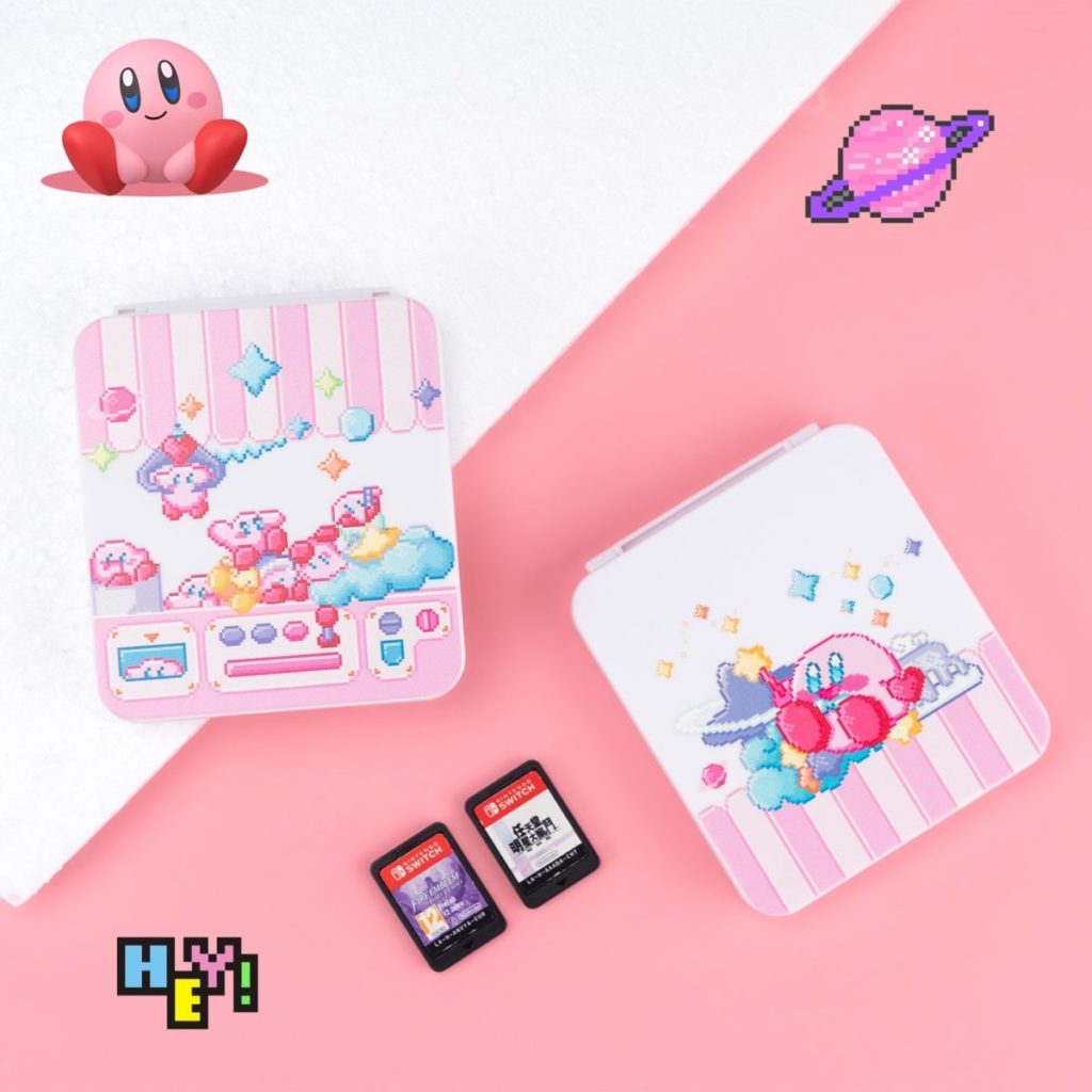 Kawaii Kirby Game Card Holder Case