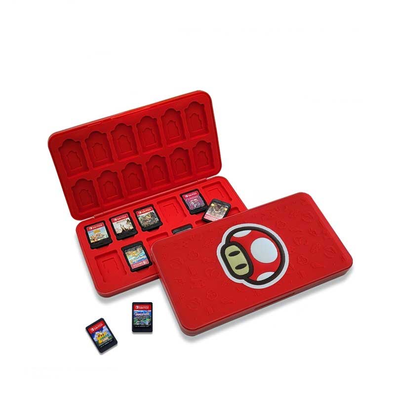 24 Slots Mario Switch Game Holder Mario Switch OLED Game Card Cases (2)