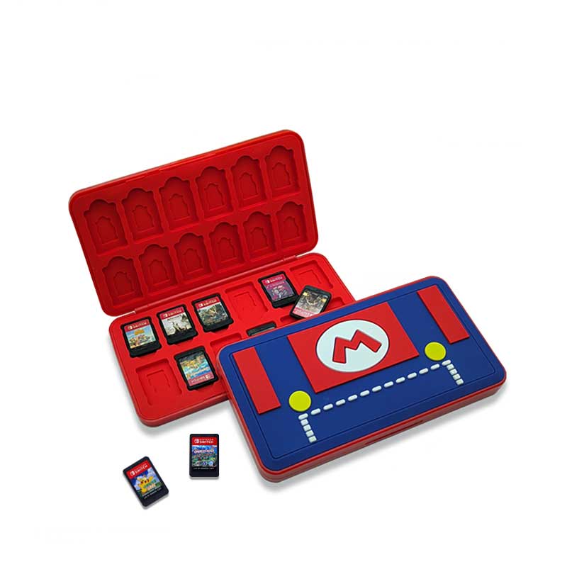 24 Slots Mario Switch Game Holder Mario Switch OLED Game Card Cases (5)