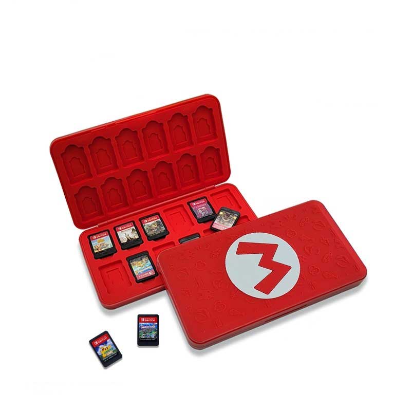 24 Slots Mario Switch Game Holder Mario Switch OLED Game Card Cases (6)