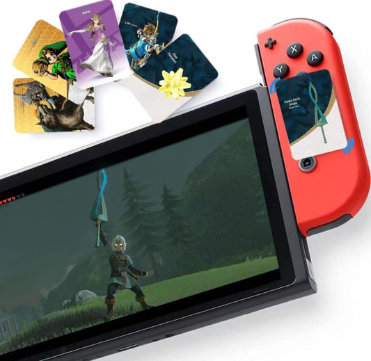 "Zelda Amiibo Cards with Storage Box"