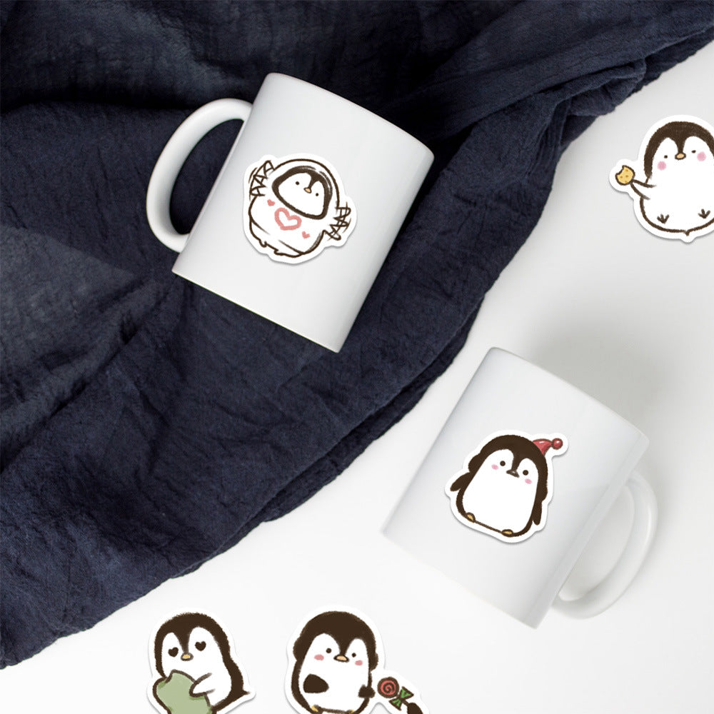 Cute Penguin Stickers for Personalization
