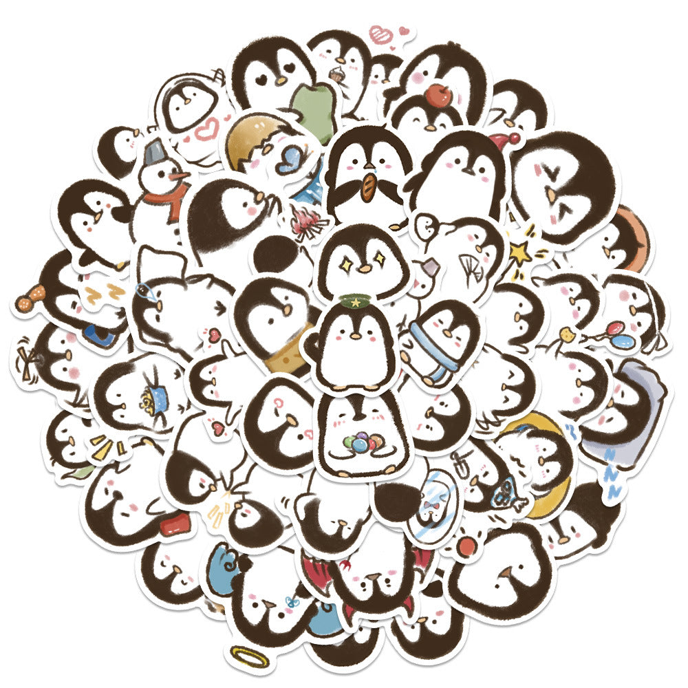Cute Penguin Stickers for Personalization