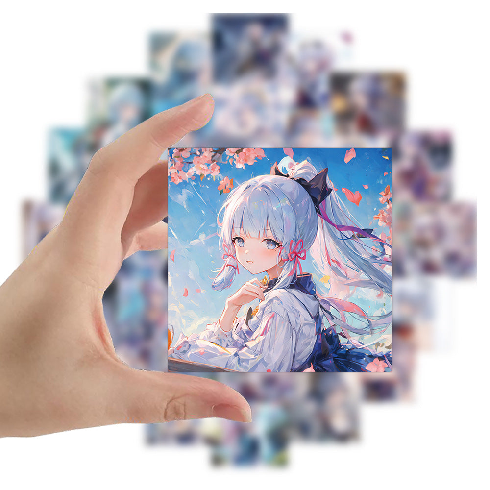 Genshin Impact Ayaka Stickers - Customize Anywhere