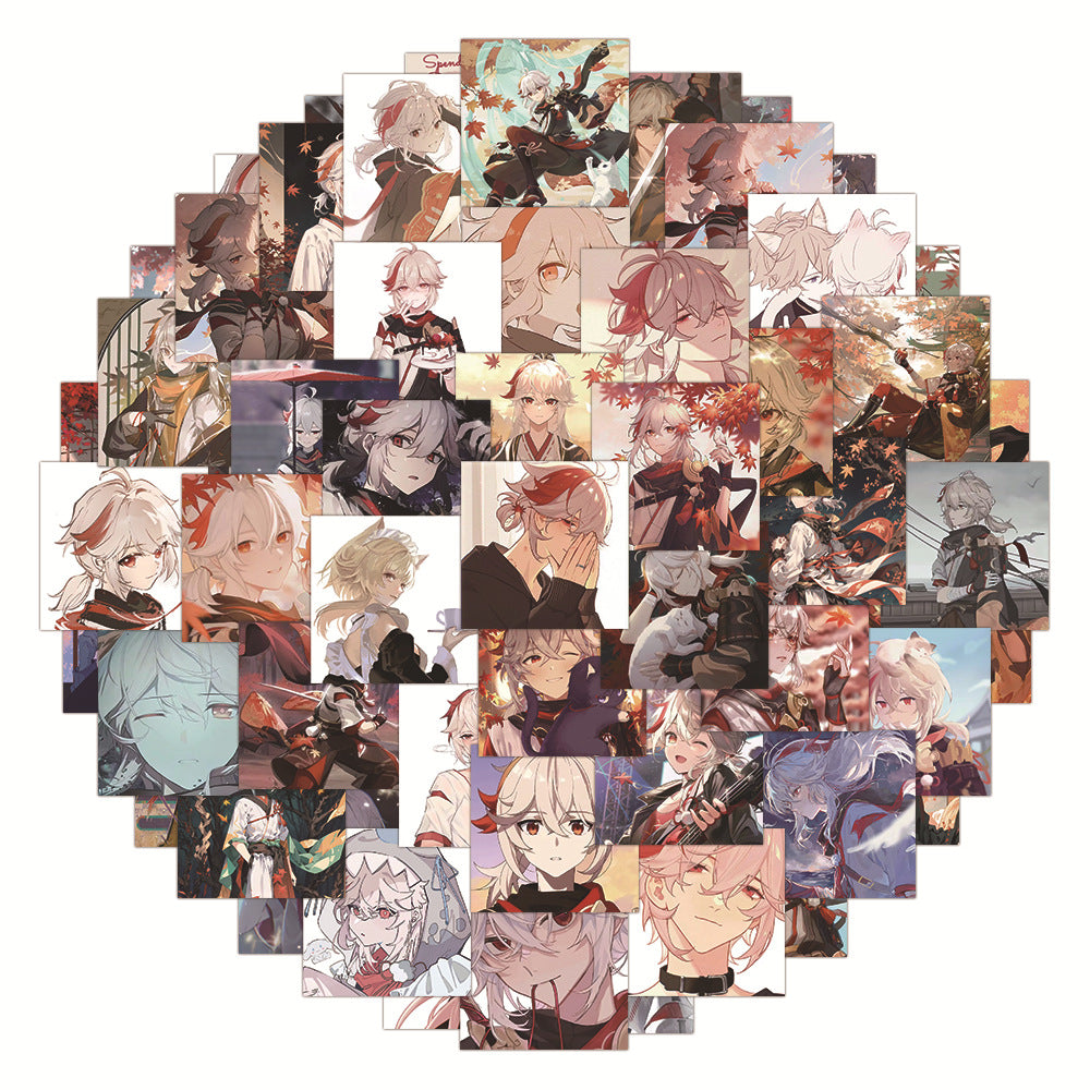 Kaedehara Kazuha Stickers: Customize & Durable