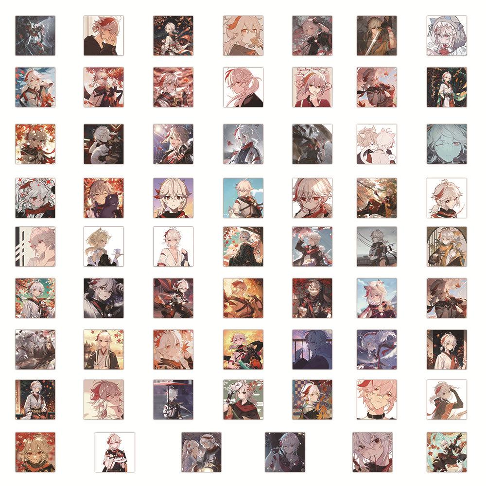 Kaedehara Kazuha Stickers: Customize & Durable