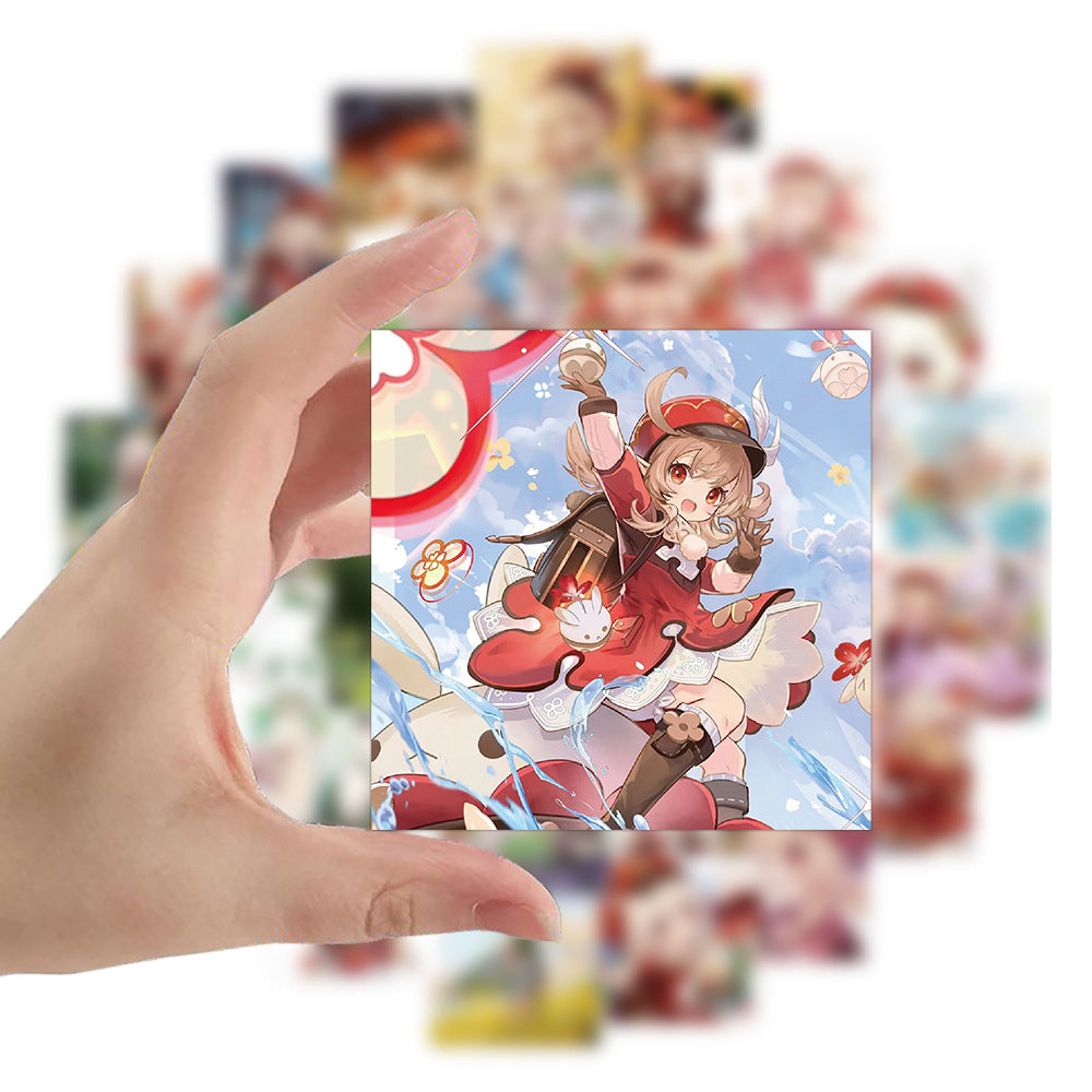 Genshin Impact Cute Waterproof Stickers