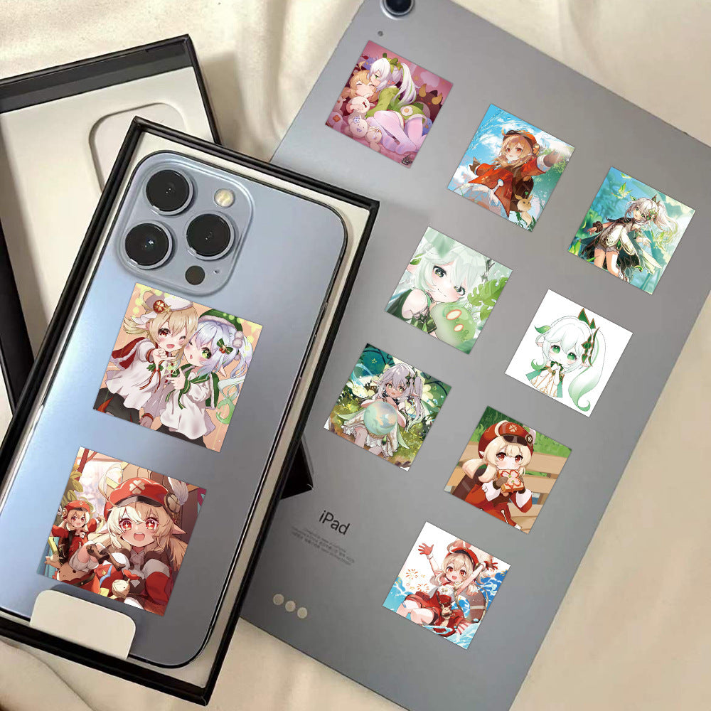 Genshin Impact Cute Waterproof Stickers