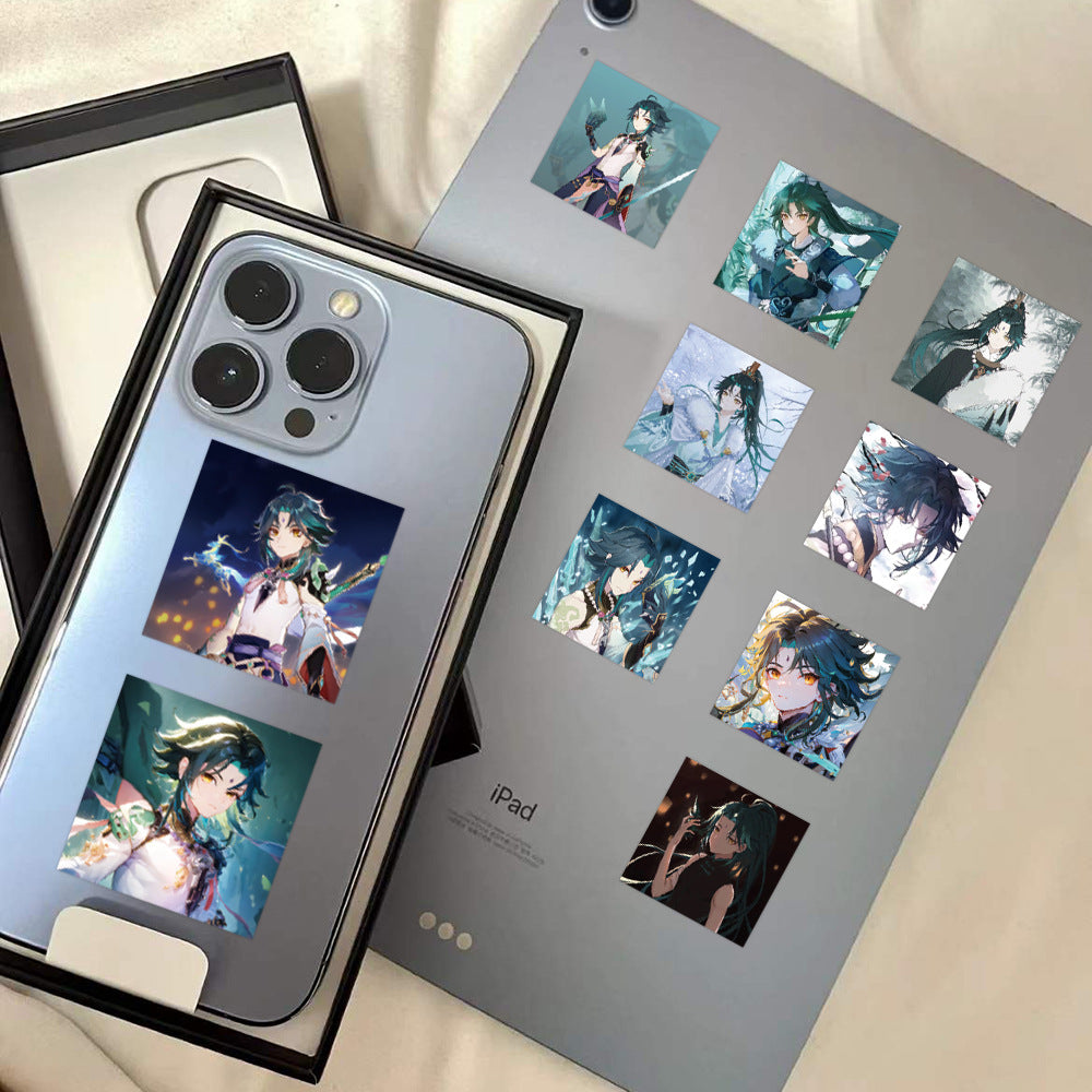 Genshin Impact Xiao Stickers: Stylish and Waterproof