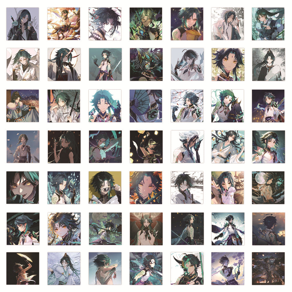 Genshin Impact Xiao Stickers: Stylish and Waterproof