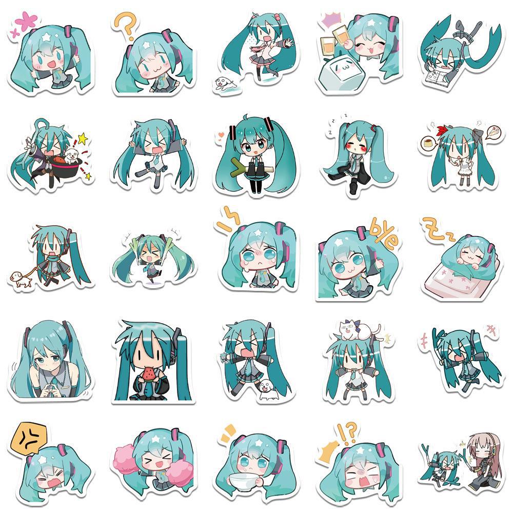 Miku Stickers: Customize and Decorate!