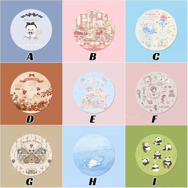 Aesthetic Animal Mouse Pad: Enchanted Sensory Bliss