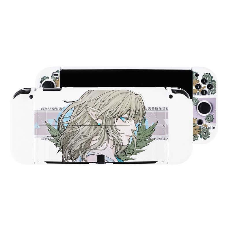 Aesthetic Link Tears of the Kingdom Switch OLED case zelda totk OLED cover link