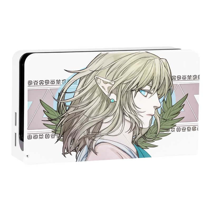 Aesthetic Link Tears of the Kingdom Switch oled dock cover case zelda totk link oled charging dock cover