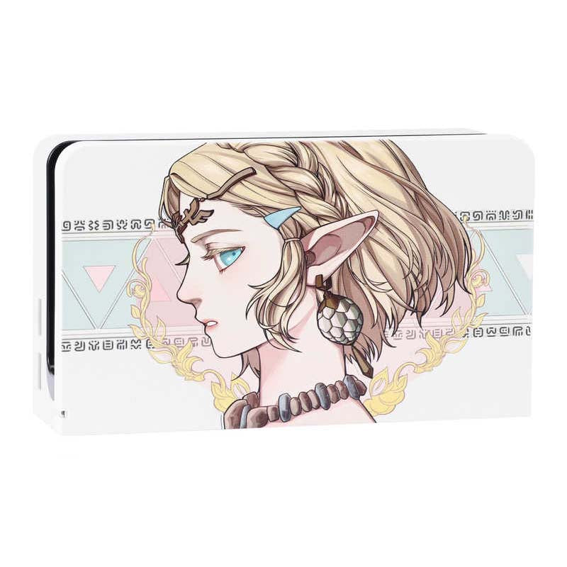 Aesthetic Princess Zelda Tears of the Kingdom Switch oled tv charging dock cover totk merch