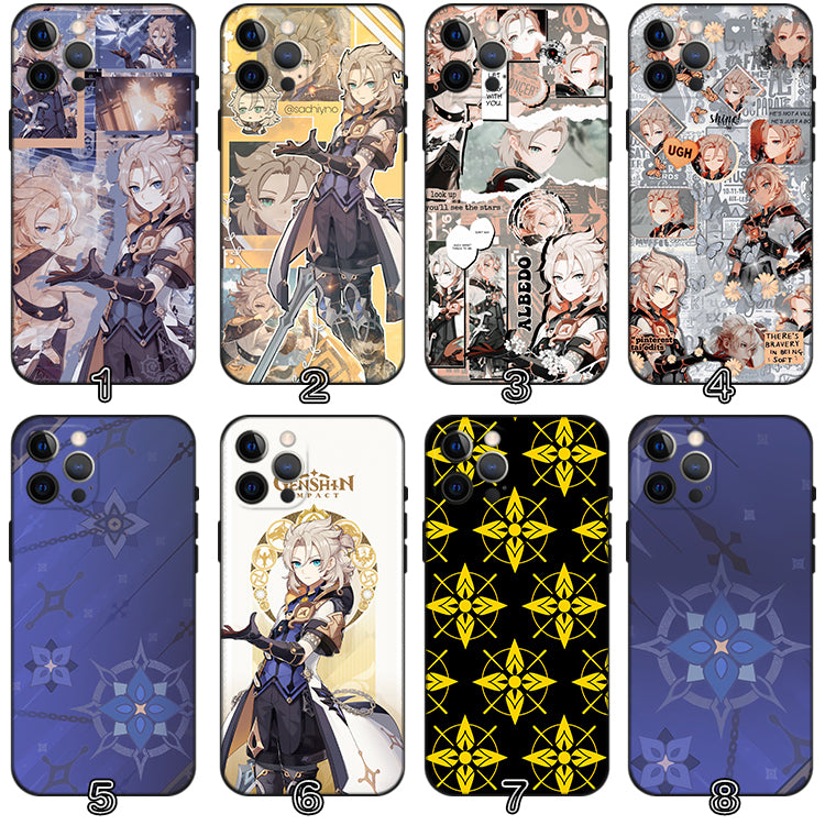 Albedo Genshin Impact Phone Case